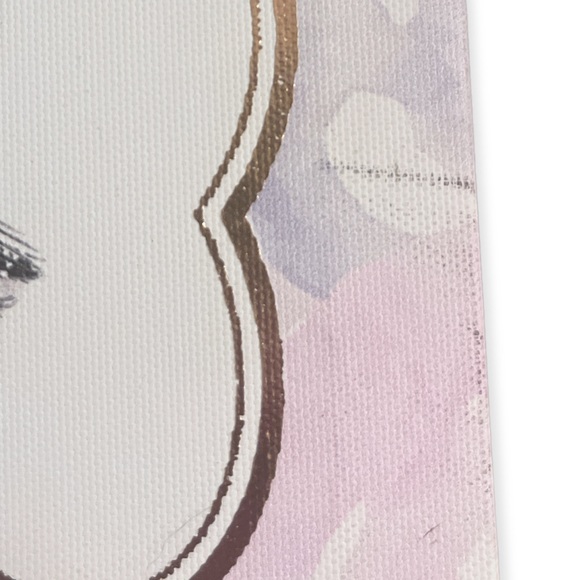 EUC Adorable Lash Print on Canvas! Great for Lash Studio, Salon,Bathroom,Bedroom - Picture 4 of 5
